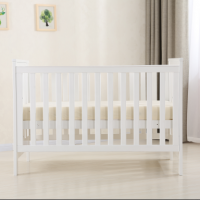 Healthy Multi Function Wooden Baby Cot