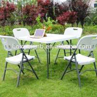 a set of furniture, 88cm Square folding table (plastic blow molding folding table)