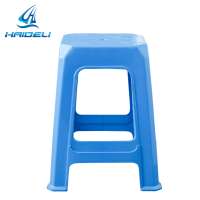 Plastic Stool - X Large Cheapest Economic and Practical Wide Plastic Chair for Factory