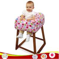 portable travel kids high chair seat cover sack safety seat germ protector shopping cart cushion trolly cover