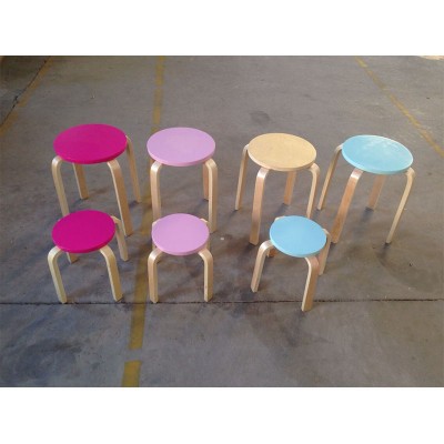 Chairs Bamboo Dining Drum Stool Chair Wood Bentwood Children Living Room Modern Luxury Stacking Back Metal Banquet