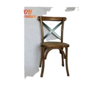 OH Steel back X cross back chair supply from Qingdao Oriental hawk