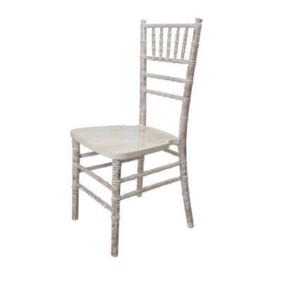 Manufacturing Solid Wood Elegant Wedding Event Banquet Gold Chiavari Chair