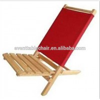 customization foldable slat wooden folding beach Chair