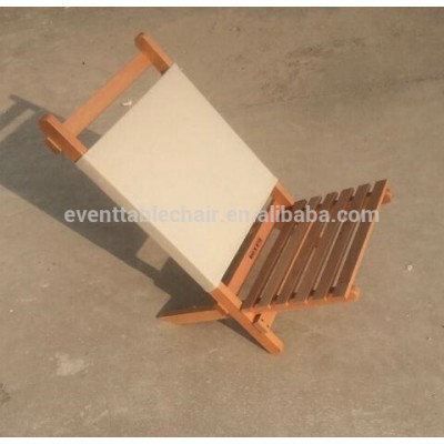 Foldable children kids beach Chairs garden wooden beach Chairs