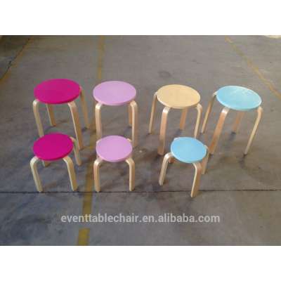 high quality children stool bentwood children chair and stool