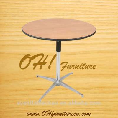 Wholesale High Top Cocktail wood Table For Party Events from Qingdao