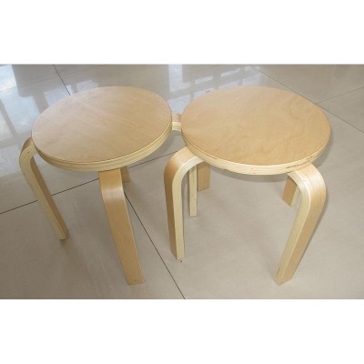 Garden stool Cheap children chair bentwood barstool wooden kids stool